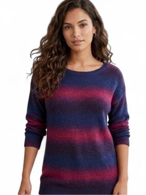 H&M Y2K Ombré Oversized Boxy Tunic Sweater